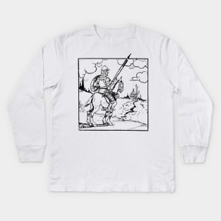 Don Quixote Kids Long Sleeve T-Shirt